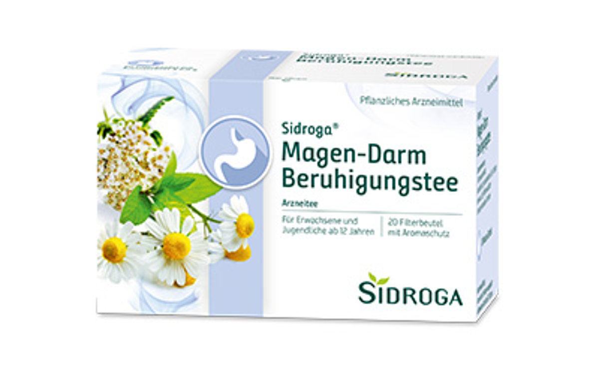 Packshot Sidroga® Magen-Darm-Beruhigungstee