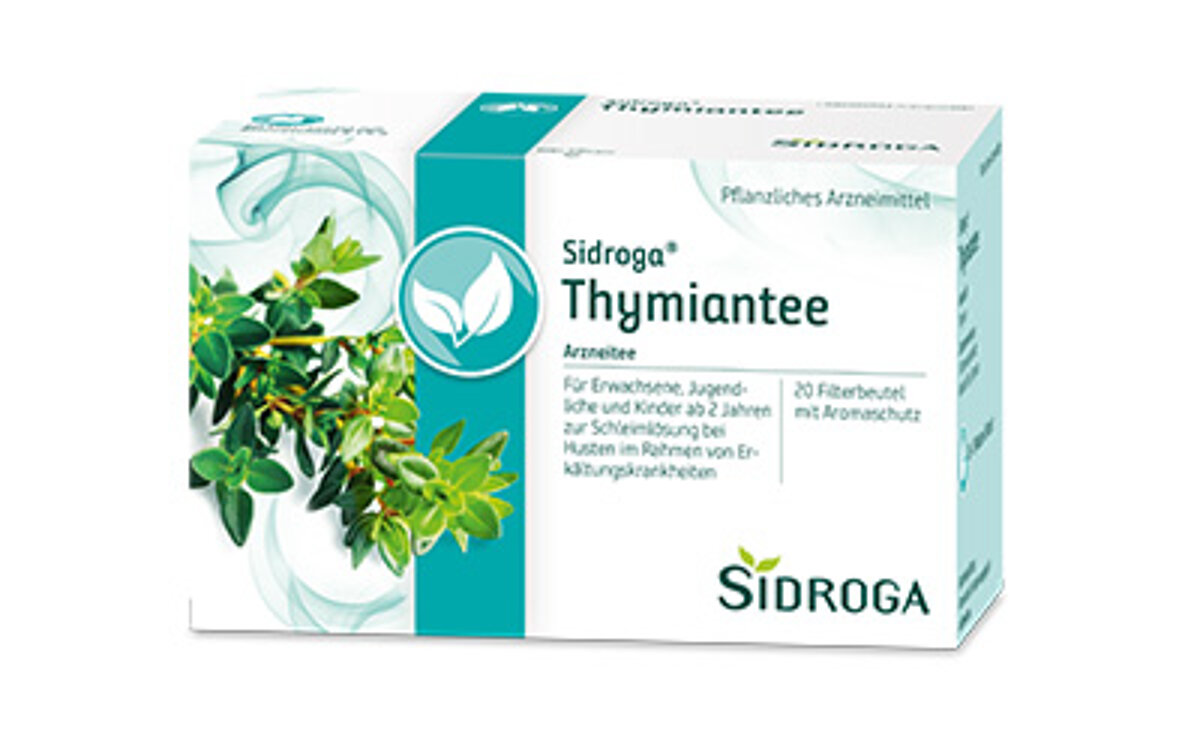Packshot Sidroga® Thymiantee
