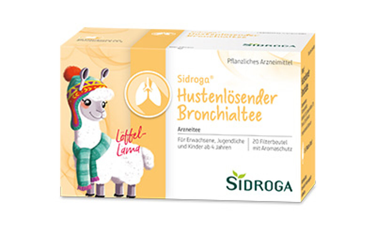 Packshot Sidroga® Hustenlösender Bronchialtee