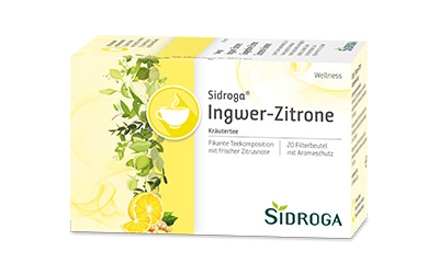 zur Produktseite Sidroga Ingwer-Zitrone